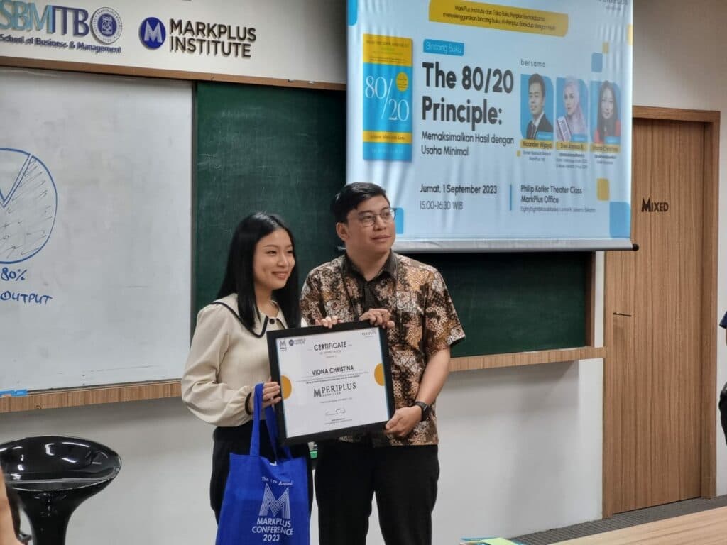 Review Buku The 80/20 Principle bersama Viona Christina