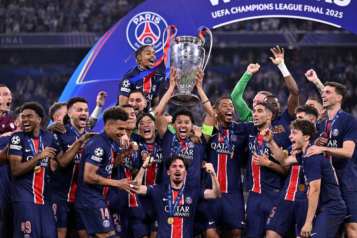 Kemenangan PSG di Liga Champions 2025